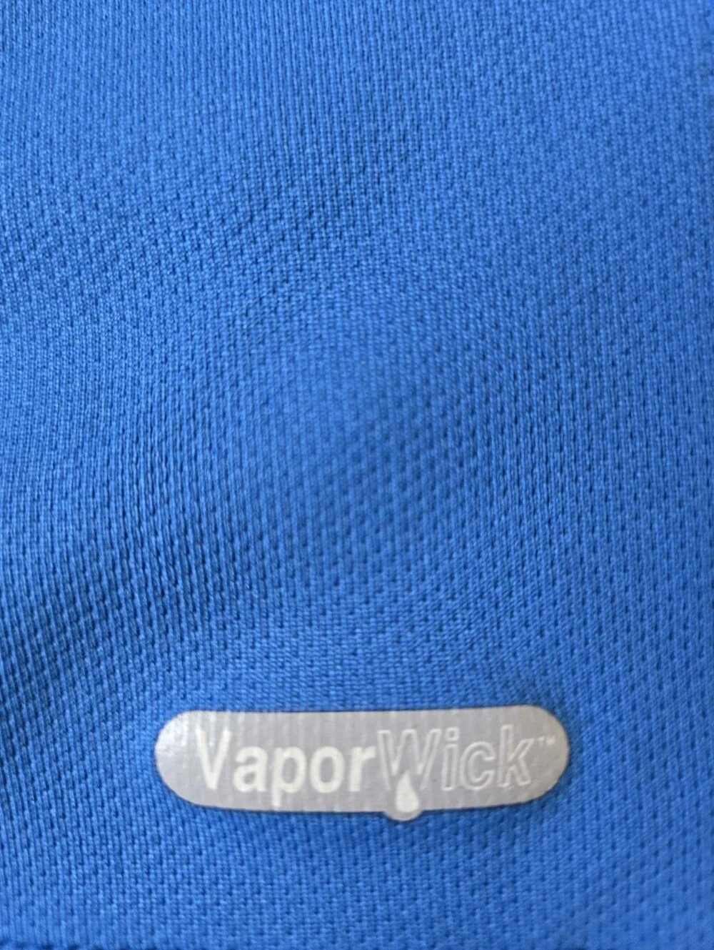 The North Face Shirt Mens XXL Blue VaporWick Polo Short Sleeve